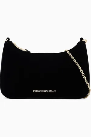 Emporio Armani Velvet shoulder bag