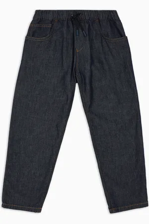 Emporio Armani Drawstring-waist denim jeans