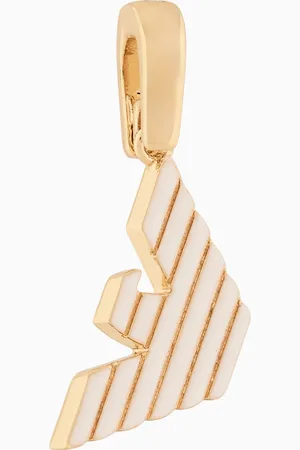 Emporio Armani Gold-Tone Brass Charm