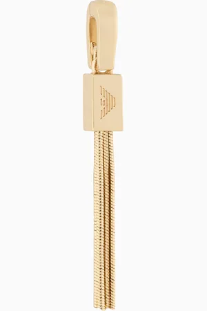 Emporio Armani Gold-Tone Brass Charm