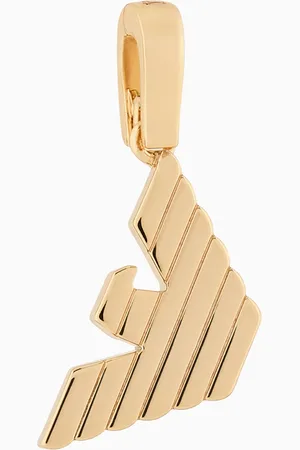 Emporio Armani Gold-Tone Brass Charm