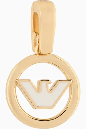 Emporio Armani White Brass Charm