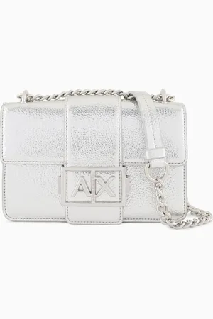 Armani Exchange Shoulder bag with metal logo