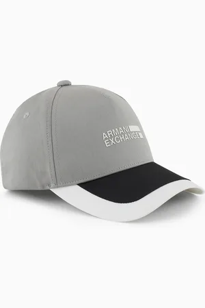 Armani Exchange Color block hat with logo