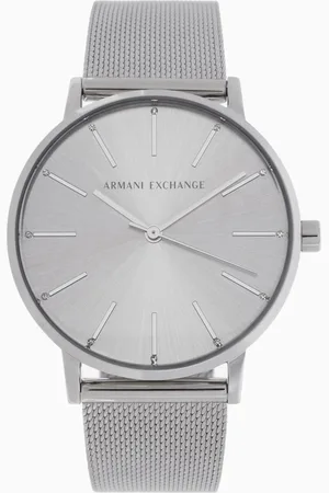 Armani Exchange Three-hand stainless steel watch