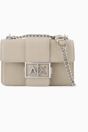 Armani Exchange Shoulder bag with metal logo
