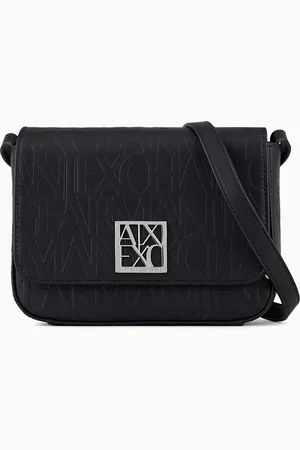 Armani Exchange Allover logo shoulder bag