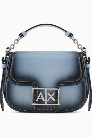 Armani Exchange Gradient effect handbag with logo