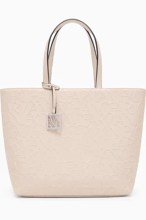 Armani Exchange Shopper bag with allover logo
