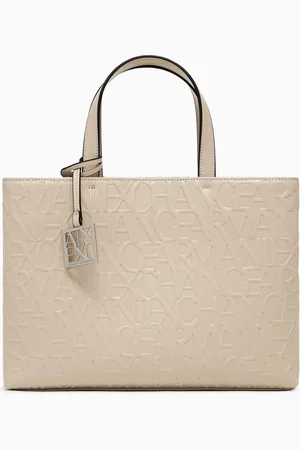 Armani Exchange Medium shopper with handles and shoulder strap