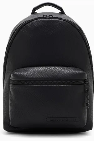 Armani Exchange Backpack in garnet effect material