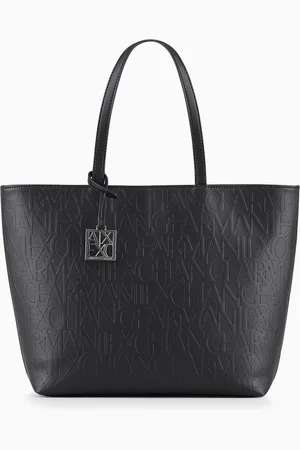 Armani Exchange Shopper bag with allover logo
