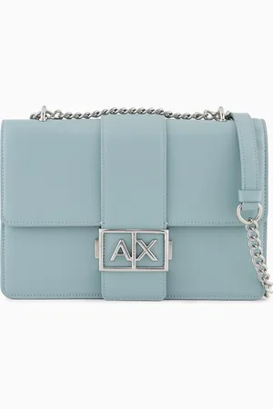 Armani Exchange Shoulder bag with metal logo