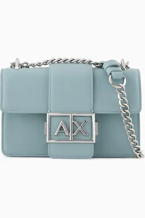 Armani Exchange Shoulder bag with metal logo