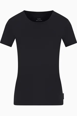 Armani Exchange Basic regular fit t-shirt in pima cotton