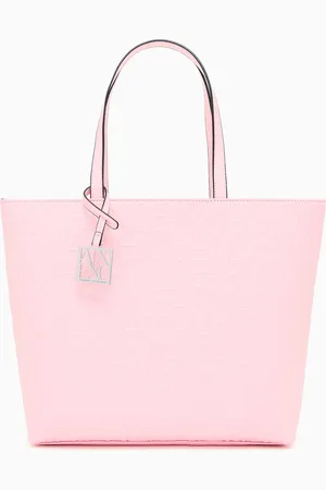Armani Exchange Shopper bag with allover logo