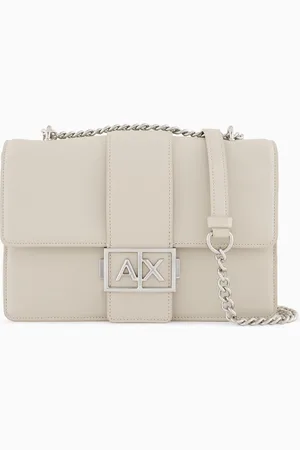 Armani Exchange Shoulder bag with metal logo