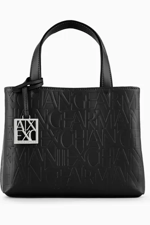 Armani Exchange Small shopper with handles and shoulder strap