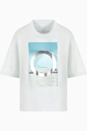 Armani Exchange Relaxed fit T-shirt with ASV print