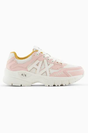 Armani Exchange Chunky sneakers with contrasting inserts