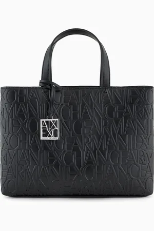 Armani Exchange Medium shopper with handles and shoulder strap