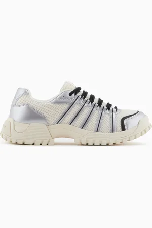 Armani Exchange Sneakers with metallic inserts