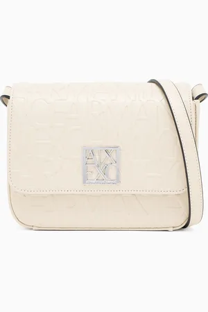 Armani Exchange Allover logo shoulder bag