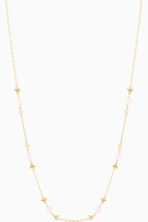 Emporio Armani Gold-Tone Brass Station Necklace