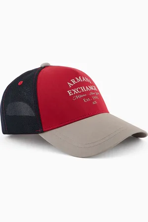 Armani Exchange Two-tone visor hat