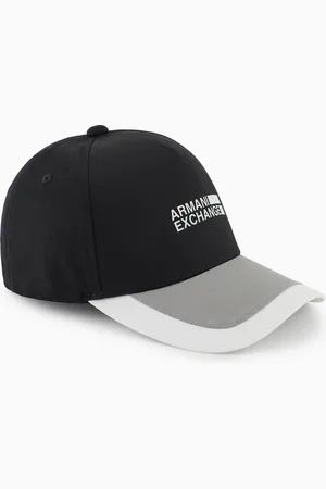 Armani Exchange Color block hat with logo