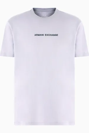 Armani Exchange Regular fit T-shirt with logo print on the chest