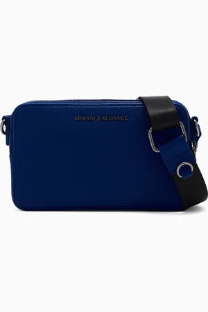 Armani Exchange Small shoulder bag with headphone holder