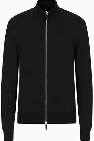 Armani Exchange Organic Cotton Fullzip Cardigan