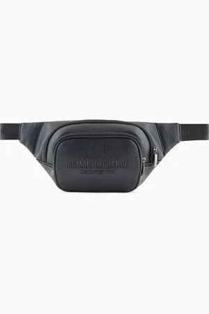 Armani Exchange Bum bag with embossed logo and two pockets