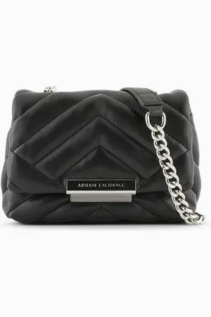 Armani Exchange Small shoulder bag with quilted workmanship