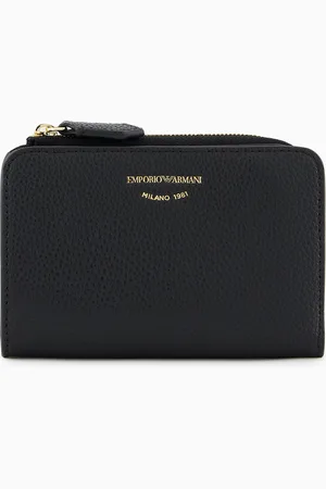 Emporio Armani Deer-print MyEA wallet with coin purse
