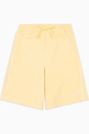 Emporio Armani ASV Modal blend jersey trousers with an elasticated waist