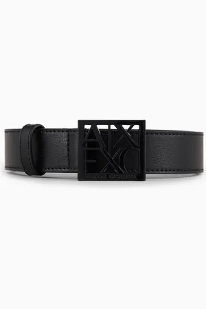 Armani Exchange Belt with square with logo