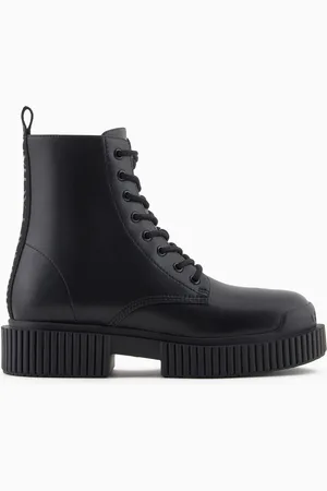 Armani Exchange Real leather amphibians