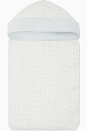 Emporio Armani Jersey sleeping bag with op-art eagles