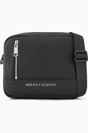 Armani Exchange Camera case bag with metal logo
