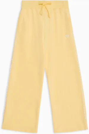 Emporio Armani ASV Modal blend jersey trousers with an elasticated waist