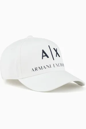 Armani Exchange Visor cap with logo