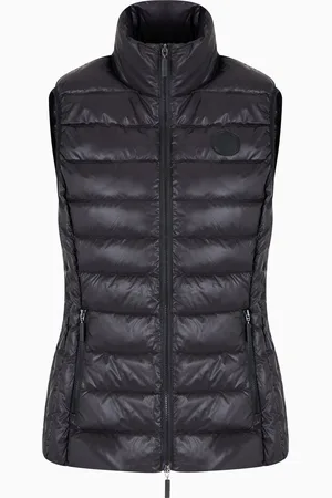 Armani Exchange Sleeveless Padded Down Jacket