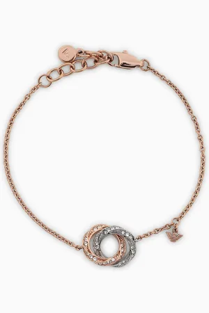Emporio Armani Two-Tone Stainless Steel Chain Bracelet