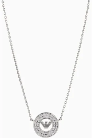 Emporio Armani Sterling Silver Pendant Necklace