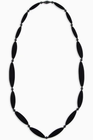 Emporio Armani Long necklace with flocked elements