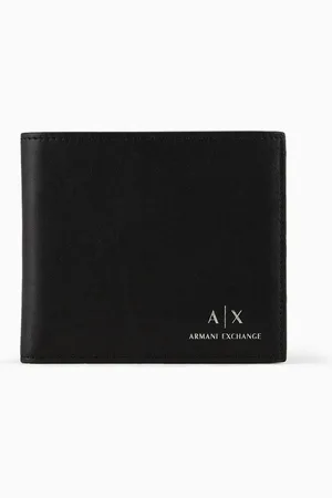 Armani Exchange Leather Bifold Wallet