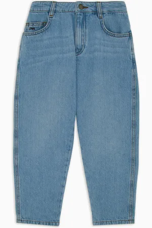 Emporio Armani Oval-leg denim jeans