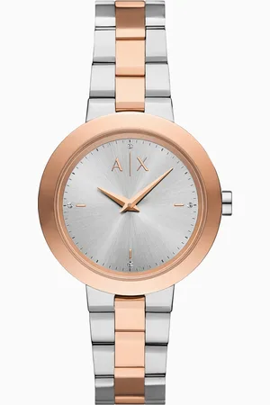 Armani Exchange Two-Hand Two-Tone Stainless Steel Watch